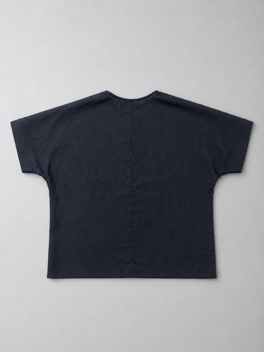 "Lille"  Blouse in Black Linen