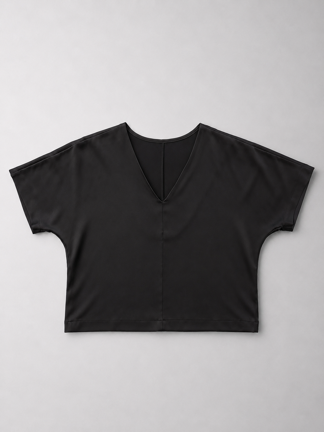 "Lille" Blouse in Black Viscose
