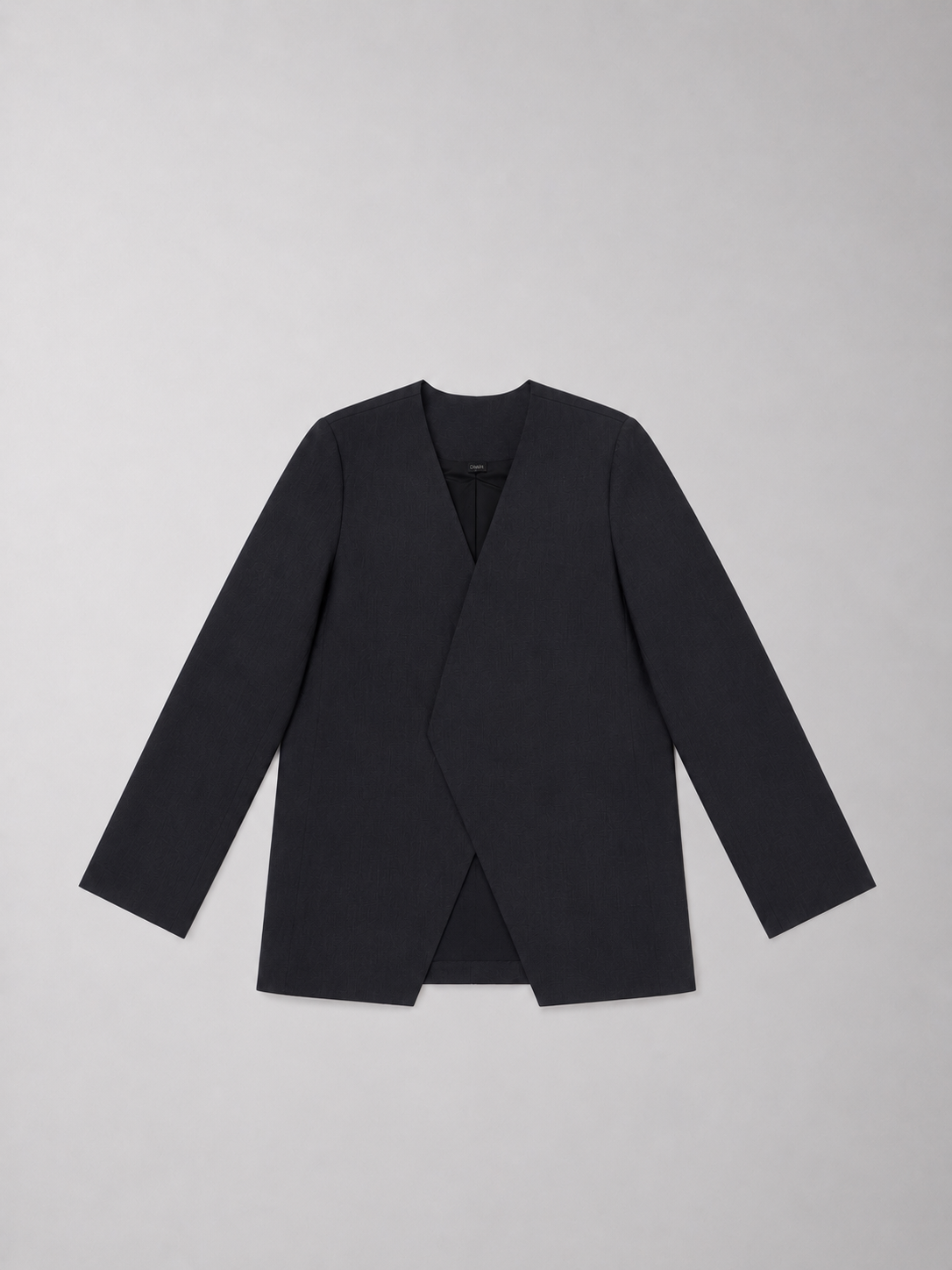 "Zurich" Collarless Blazer