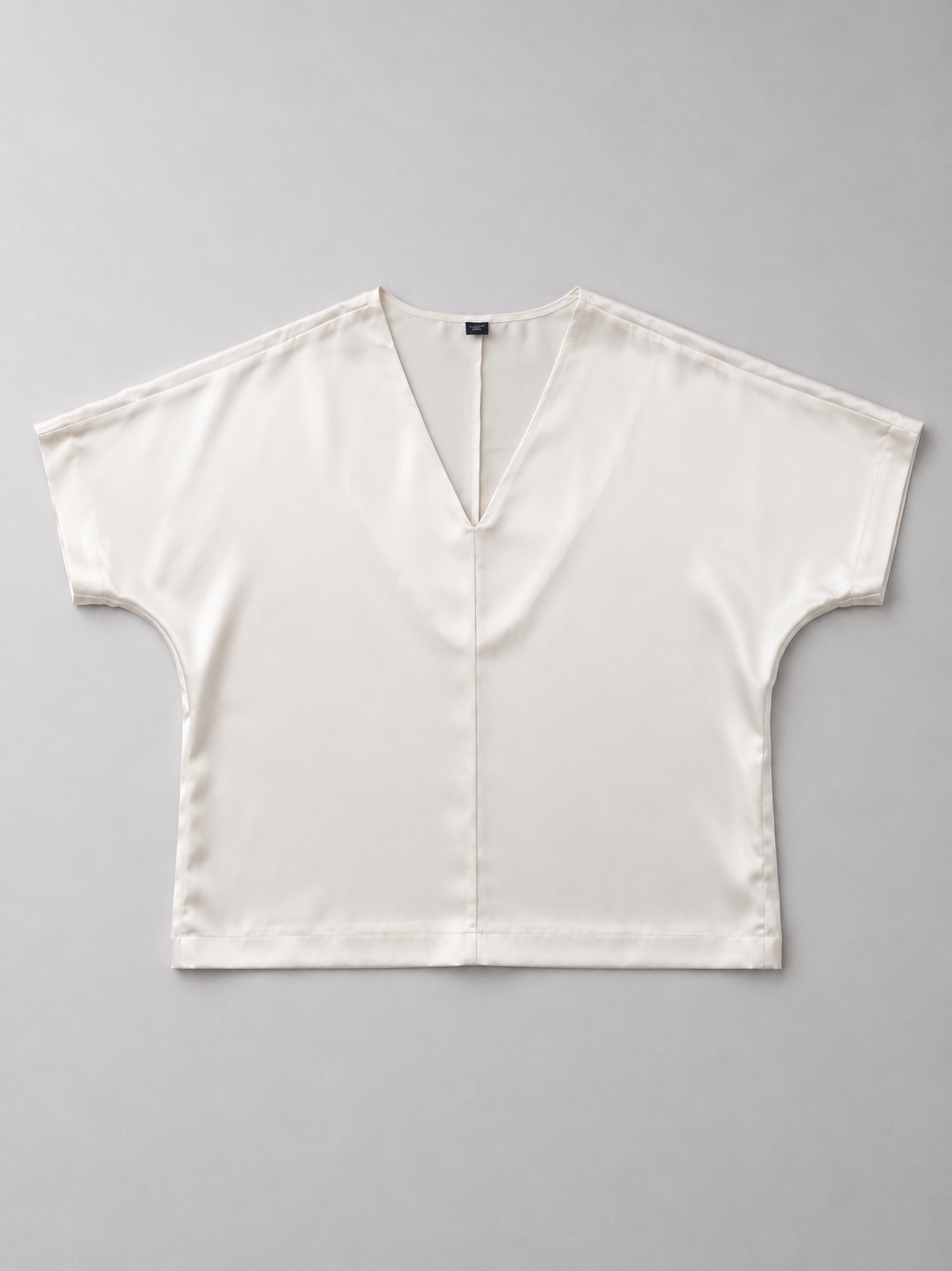 "Lille" Blouse Off-White Silk
