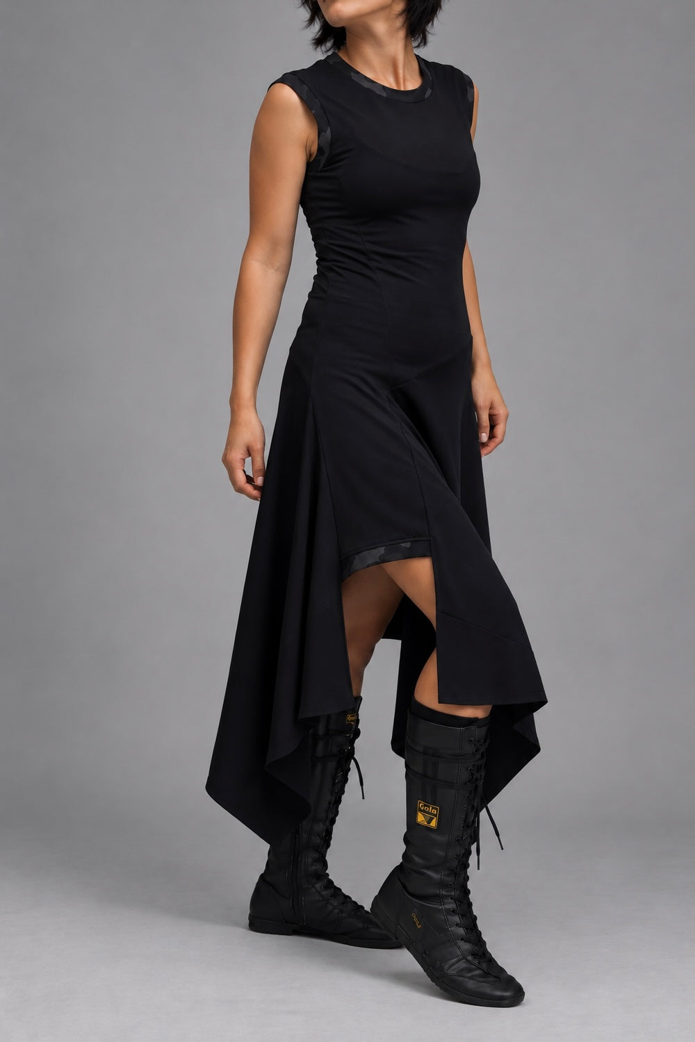 Mariama Asymmetrical Black