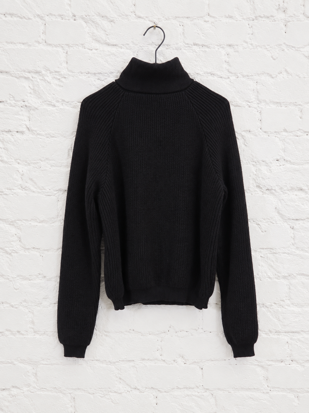 Unisex Alpaca Wool Knit Pullover "Zip Bomber"
