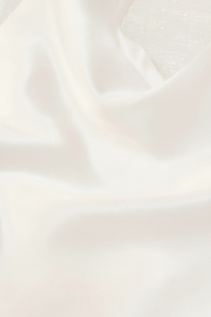 "Lille" Blouse Off-White Silk