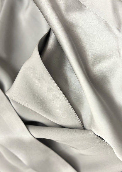 Sleeveless Wrap Top in Silk "Sofie"