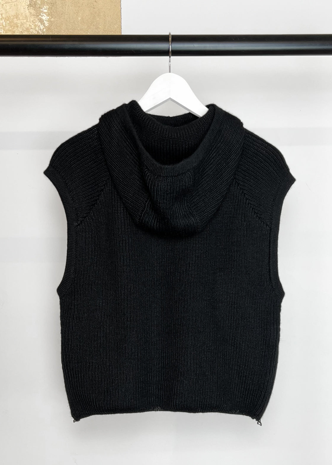 Knitted 2025 sleeveless pullover