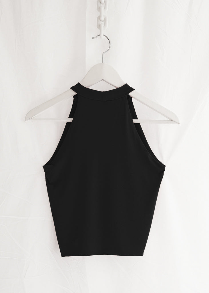 Milana Top Black - Corvera Vargas berlin conscious fashion brand. Milana Top Black for women.