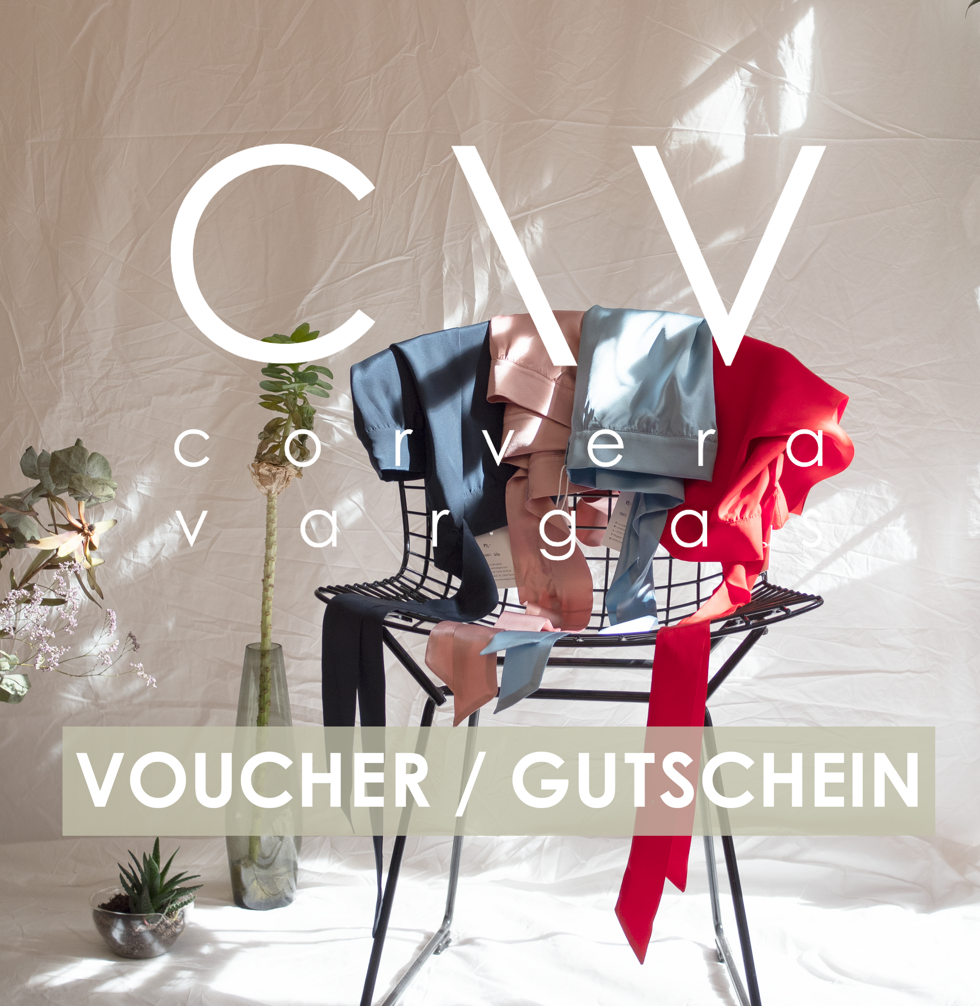 C\V Voucher - Corvera Vargas berlin conscious fashion brand. C\V Voucher for women. Consci